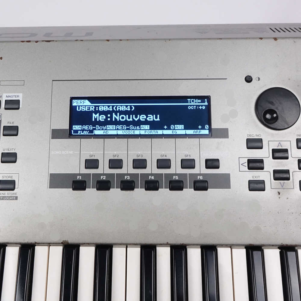 Yamaha MO6 MO8 new LCD Display black plug and play