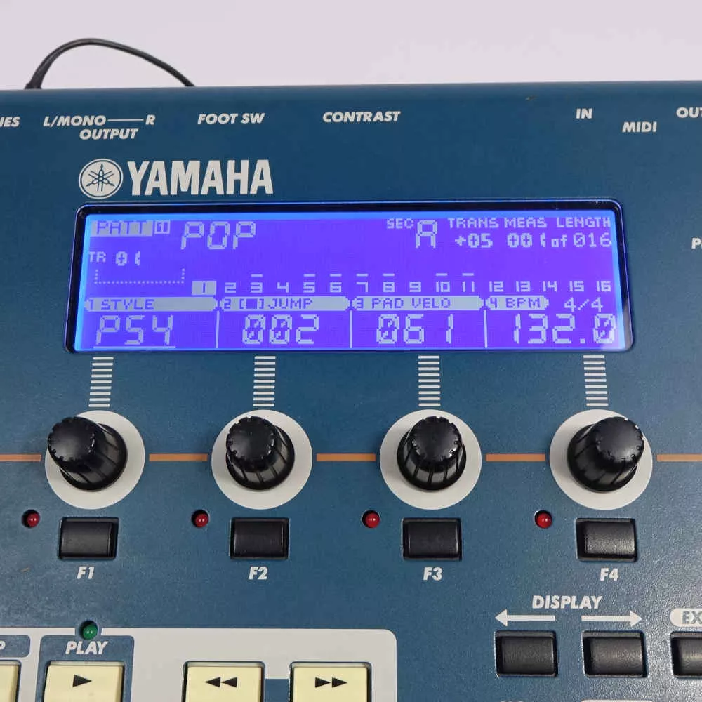 Yamaha RM1x LCD Display Blau mit Kabel