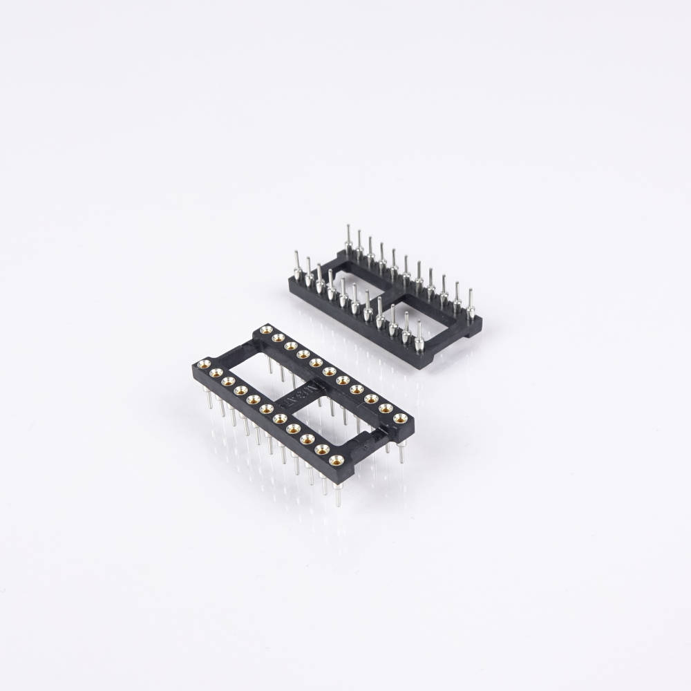 IC Socket DIP 22 Gold for IC