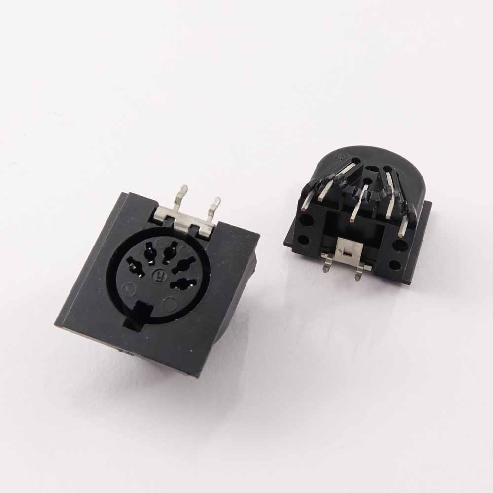 3 Stereo Diodenstecker 180 ° 5-polig Löt Knickschutz Stecker eBay