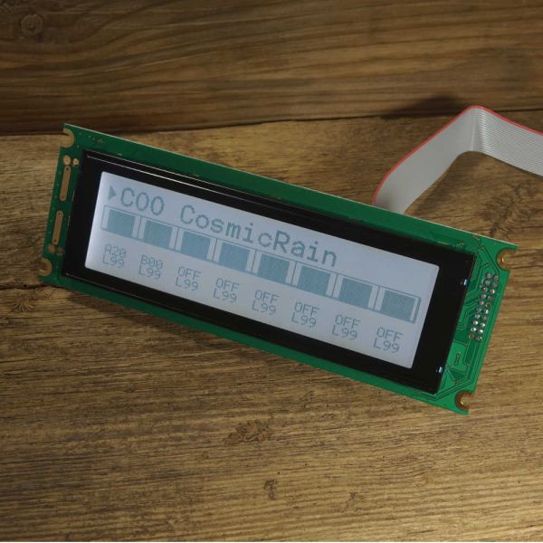 LCD Display weiß mit Kabel für Korg 01/W,01R/W