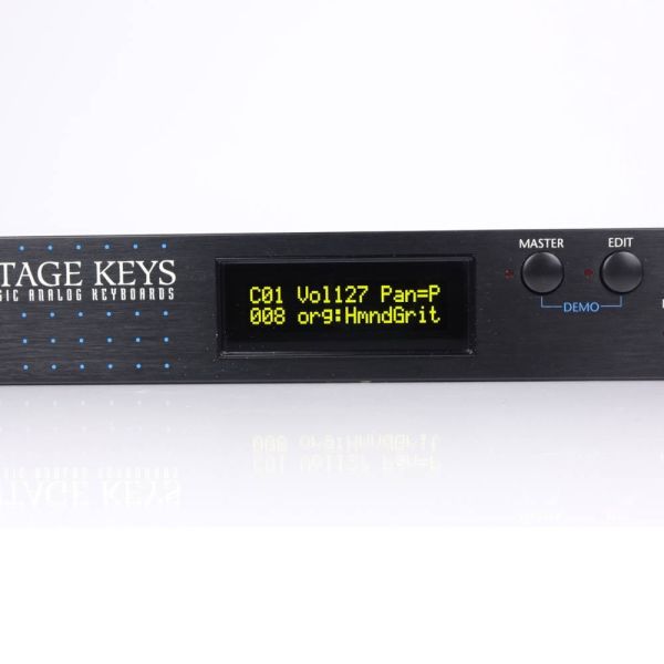 E-Mu Vintage Keys OLED Display NEU Gelb