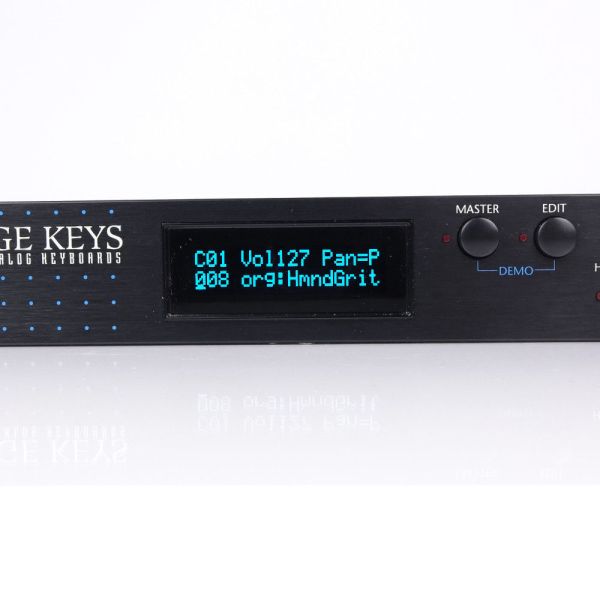 E-Mu Vintage Keys OLED Display NEU Blau