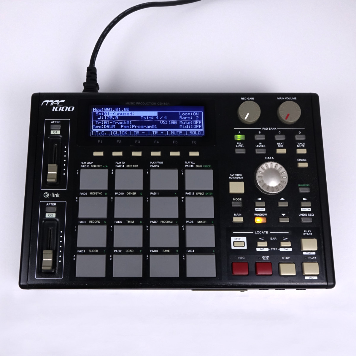 AKAI MPC-1000 LCD Display black with cable Kit | Synth-Parts.com