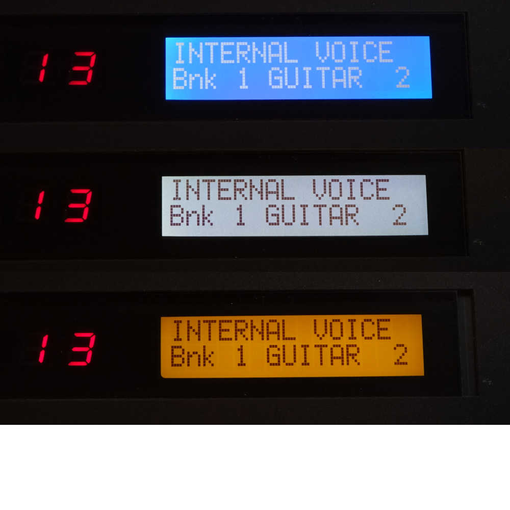 DX9 Backlit LCD mod for Yamaha DX7 DX21 Plug & Play No soldering BL adj DX 