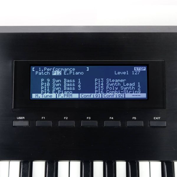 Roland W-30 LCD-Display Schwarz