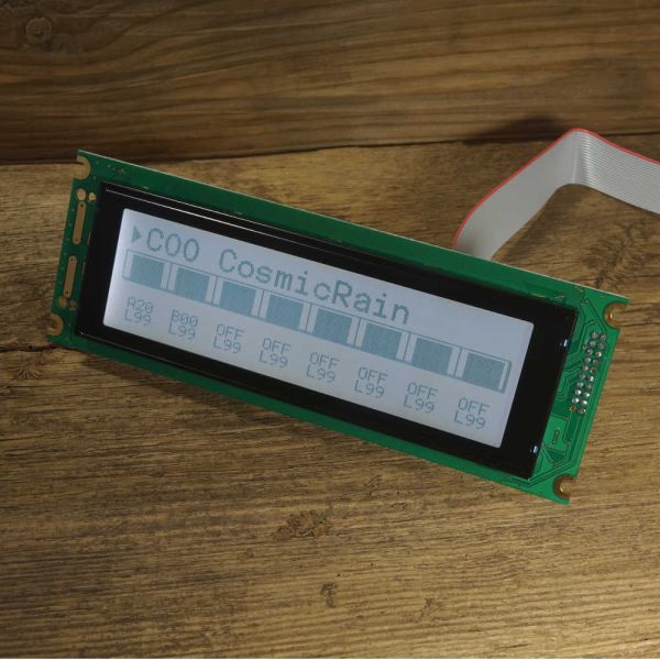 LCD Display weiß mit Kabel für Korg 01R/W