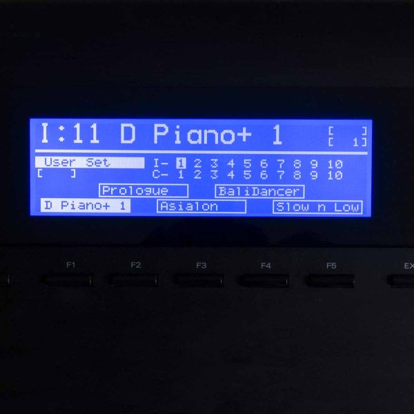 LCD-Display für Roland D-70, Revision 01, Blau