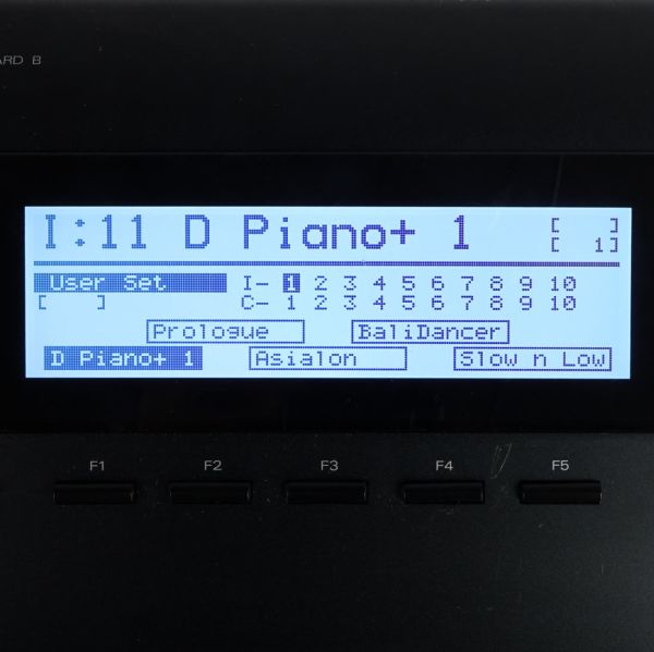 LCD-Display für Roland D-70 Revision 02 Weiß