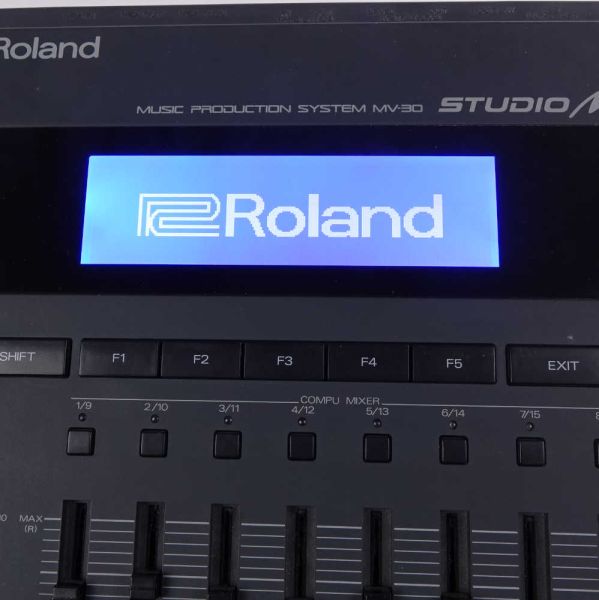 Roland MV-30 LCD Display Blau mit Kabel